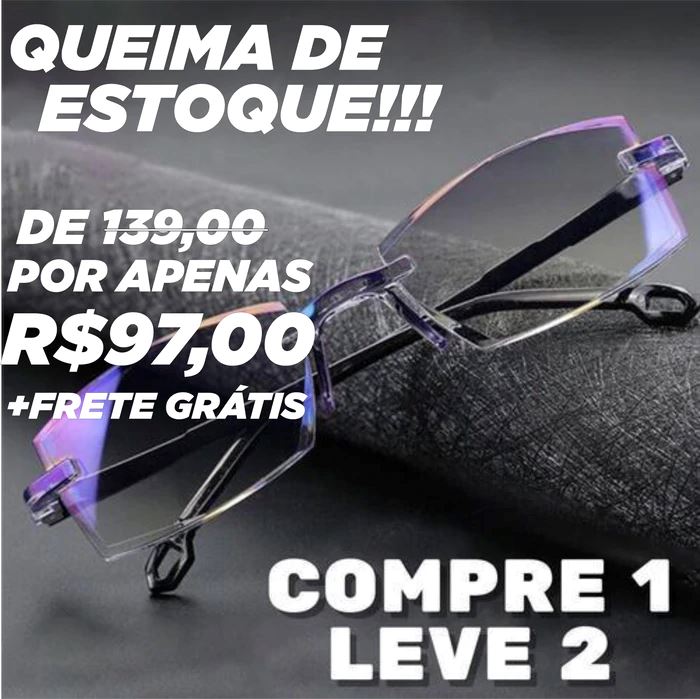 Óculos Tr90 - Compre 1 e Leve 2 [OFERTA RELÂMPAGO]